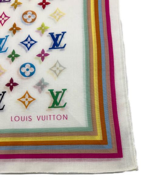 LOUIS VUITTON（ルイ ヴィトン）LOUIS VUITTON (ルイ ヴィトン) バンダナスカーフ マルチカラーの古着・服飾アイテム