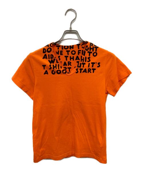 MARTIN MARGIELA（マルタン・マルジェラ）MARTIN MARGIELA (マルタン・マルジェラ) Tシャツ オレンジ サイズ:Sの古着・服飾アイテム