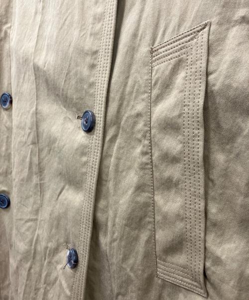 DRIES VAN NOTEN（ドリスヴァンノッテン）DRIES VAN NOTEN (ドリスヴァンノッテン) ライナー付コート ベージュ サイズ:Sの古着・服飾アイテム