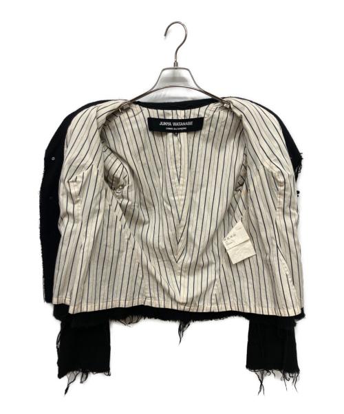 JUNYA WATANABE COMME des GARCONS（(ジュンヤワタナベ コムデギャルソン）JUNYA WATANABE COMME des GARCONS ((ジュンヤワタナベ コムデギャルソン) ジャケット ブラック サイズ:Mの古着・服飾アイテム