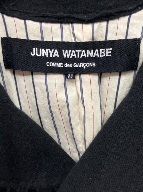 JUNYA WATANABE COMME des GARCONS（(ジュンヤワタナベ コムデギャルソン）JUNYA WATANABE COMME des GARCONS ((ジュンヤワタナベ コムデギャルソン) ジャケット ブラック サイズ:Mの古着・服飾アイテム