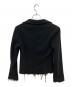 JUNYA WATANABE COMME des GARCONS ((ジュンヤワタナベ コムデギャルソン) ジャケット ブラック サイズ:M：16000円
