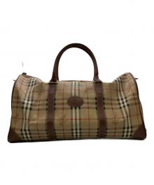 Burberry's（バーバリーズ）の古着「ボストンバッグ」｜ブラウン