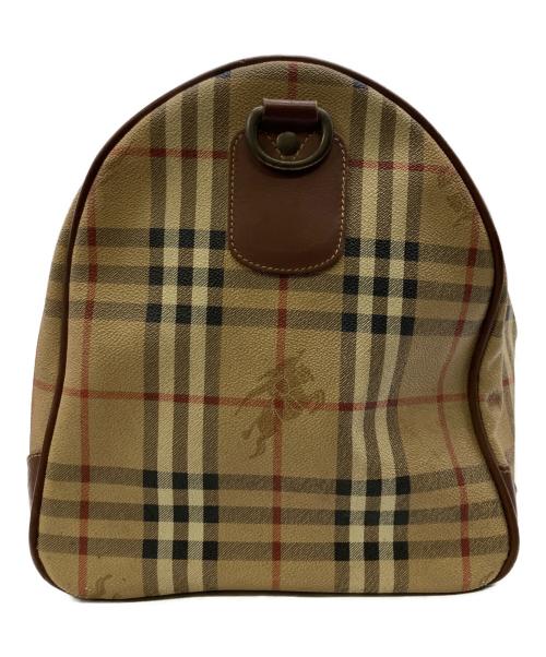 Burberry's（バーバリーズ）Burberry's (バーバリーズ) ボストンバッグ ブラウンの古着・服飾アイテム