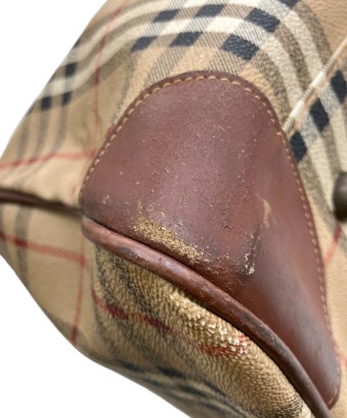 Burberry's（バーバリーズ）Burberry's (バーバリーズ) ボストンバッグ ブラウンの古着・服飾アイテム