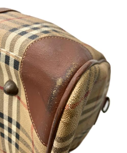 Burberry's（バーバリーズ）Burberry's (バーバリーズ) ボストンバッグ ブラウンの古着・服飾アイテム