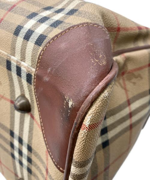 Burberry's（バーバリーズ）Burberry's (バーバリーズ) ボストンバッグ ブラウンの古着・服飾アイテム
