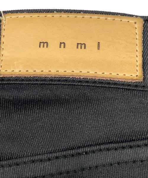 mnml（ミニマル）mnml (ミニマル) コーティングデニム ブラック サイズ:81cm（W32）の古着・服飾アイテム
