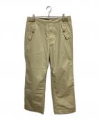 nanamicaナナミカ）の古着「Side Belt Wide Pants」｜ベージュ