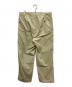 nanamica (ナナミカ) Side Belt Wide Pants ベージュ サイズ:W34 未使用品：13000円