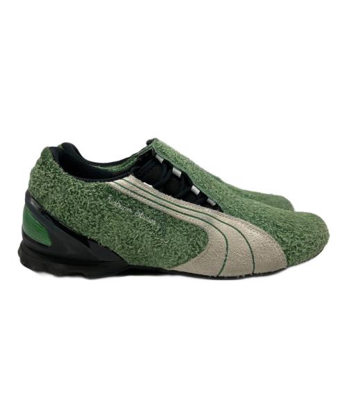 PUMA（プーマ）PUMA (プーマ) kidsuper (キッドスーパー) スリッポン グリーン サイズ:27cmの古着・服飾アイテム