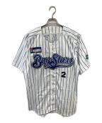 横浜DeNAベイスターズヨコハマディーエヌエーベイスターズ）の古着「野球ユニフォーム」｜ホワイト×ブルー