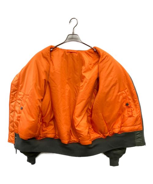ALPHA（アルファ）ALPHA (アルファ) MA-1ジャケット グリーン サイズ:XLの古着・服飾アイテム