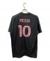 adidas (アディダス) 半袖カットソー ブラック×ピンク サイズ:3XL 未使用品：10000円