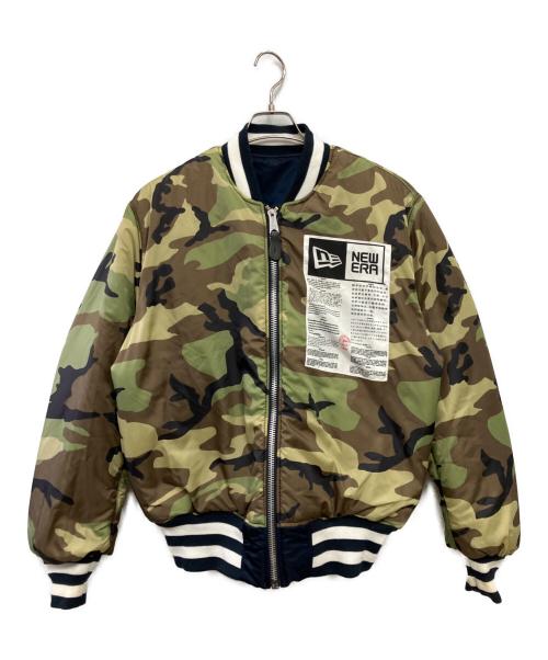 New Era（ニューエラ）New Era (ニューエラ) ALPHA (アルファ) MLB (エムエルビー) MA-1ジャケット ネイビー サイズ:Lの古着・服飾アイテム