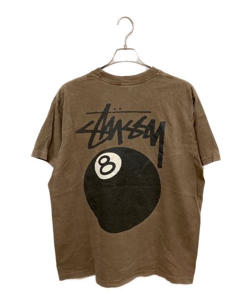 stussy（ステューシー）stussy (ステューシー) Tシャツ ブラウン サイズ:Lの古着・服飾アイテム