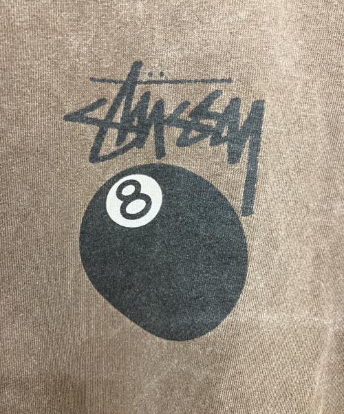 stussy（ステューシー）stussy (ステューシー) Tシャツ ブラウン サイズ:Lの古着・服飾アイテム