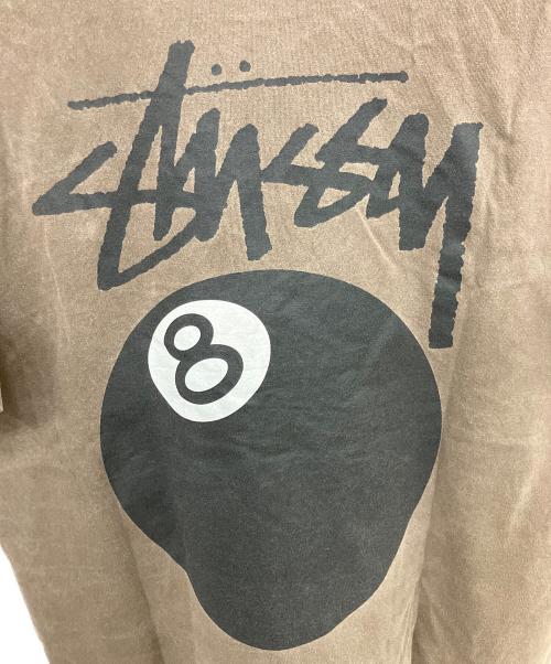 stussy（ステューシー）stussy (ステューシー) Tシャツ ブラウン サイズ:Lの古着・服飾アイテム