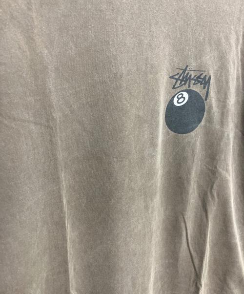 stussy（ステューシー）stussy (ステューシー) Tシャツ ブラウン サイズ:Lの古着・服飾アイテム