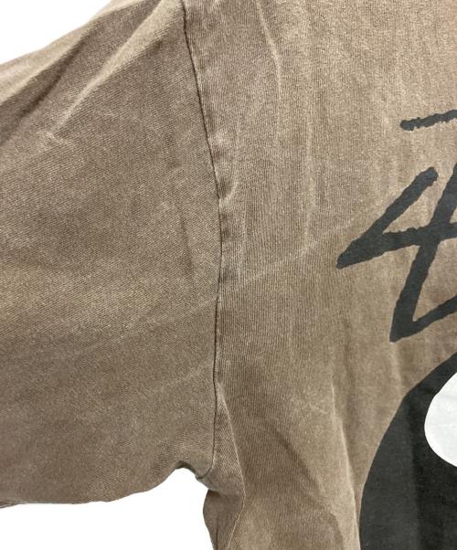 stussy（ステューシー）stussy (ステューシー) Tシャツ ブラウン サイズ:Lの古着・服飾アイテム