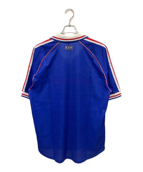adidas（アディダス）adidas (アディダス) ゲームシャツ ブルー サイズ:Lの古着・服飾アイテム