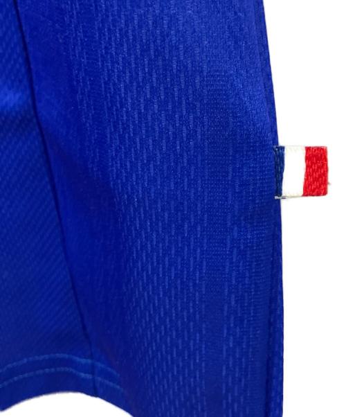 adidas（アディダス）adidas (アディダス) ゲームシャツ ブルー サイズ:Lの古着・服飾アイテム