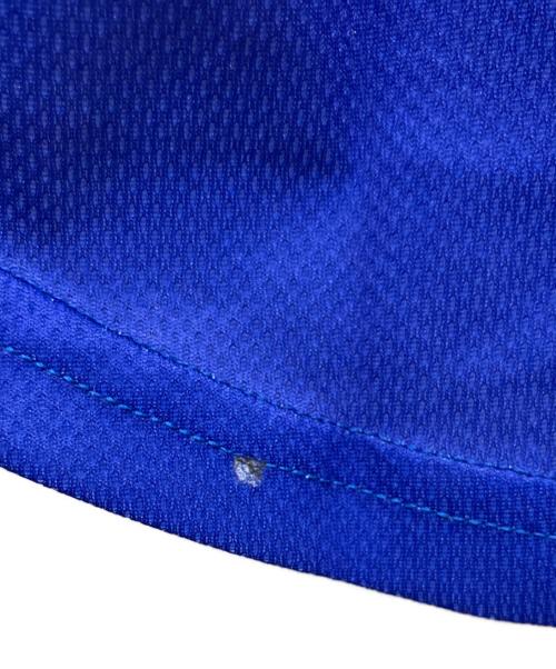 adidas（アディダス）adidas (アディダス) ゲームシャツ ブルー サイズ:Lの古着・服飾アイテム