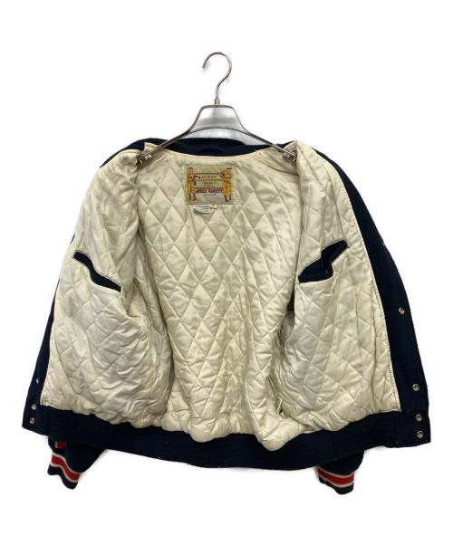 AVIREX（アヴィレックス）AVIREX (アヴィレックス) ウールスタジャン ネイビー サイズ:Sの古着・服飾アイテム