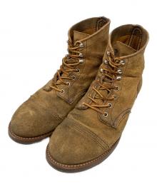 RED WING（レッドウィング）の古着「スウェードブーツ」｜ベージュ