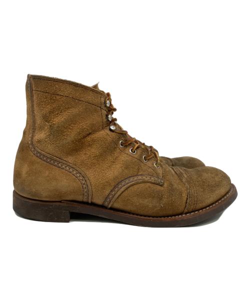 RED WING（レッドウィング）RED WING (レッドウィング) スウェードブーツ ベージュ サイズ:28㎝の古着・服飾アイテム