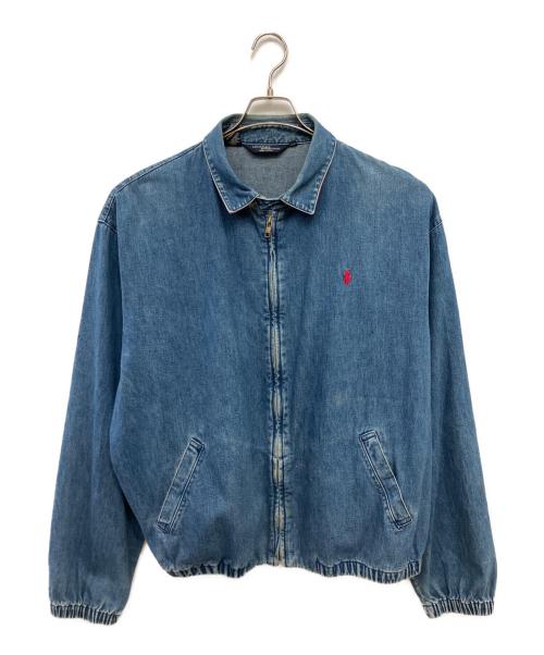 POLO RALPH LAUREN（ポロ・ラルフローレン）POLO RALPH LAUREN (ポロ・ラルフローレン) ブルゾン インディゴ サイズ:XLの古着・服飾アイテム