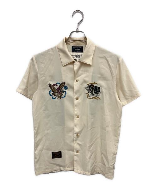 glamb（グラム）glamb (グラム) ジョジョと奇妙な冒険 半袖シャツ イエロー サイズ:2の古着・服飾アイテム