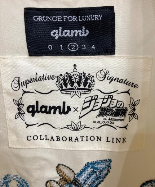 glamb（グラム）glamb (グラム) ジョジョと奇妙な冒険 半袖シャツ イエロー サイズ:2の古着・服飾アイテム