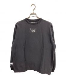 Snow peak×WIND AND SEA（スノーピーク×ウィンダンシー）の古着「スウェット」｜グレー