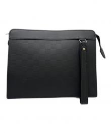 LOUIS VUITTON（ルイ ヴィトン）の古着「クラッチバッグ」｜ブラック