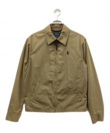 POLO RALPH LAUREN（ポロ・ラルフローレン）の古着「スイングトップ」｜カーキ