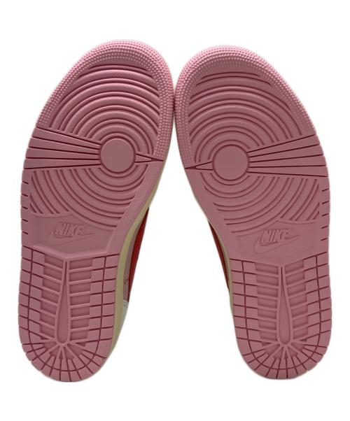 NIKE（ナイキ）NIKE (ナイキ) Travis Scott (トラヴィススコット) ローカットスニーカー ホワイト×ピンク サイズ:25cm 未使用品の古着・服飾アイテム