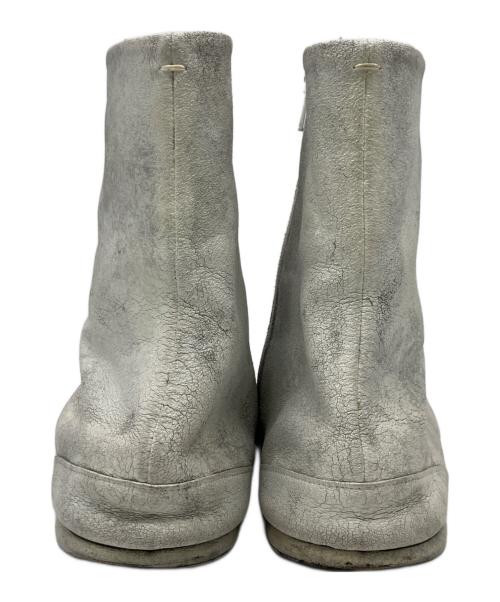 Maison Margiela（メゾンマルジェラ）Maison Margiela (メゾンマルジェラ) ショートブーツ ホワイト サイズ:43の古着・服飾アイテム