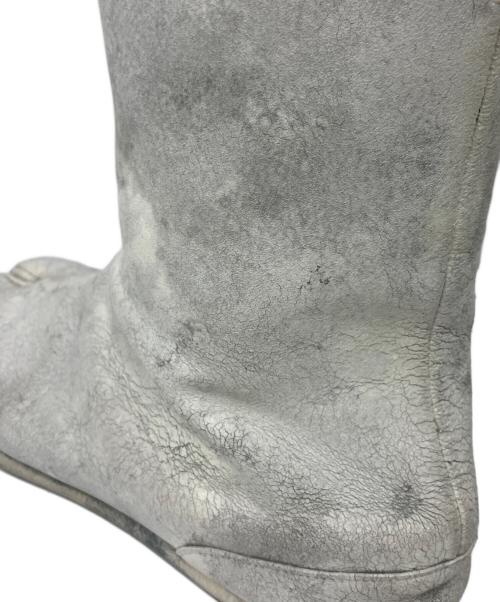 Maison Margiela（メゾンマルジェラ）Maison Margiela (メゾンマルジェラ) ショートブーツ ホワイト サイズ:43の古着・服飾アイテム
