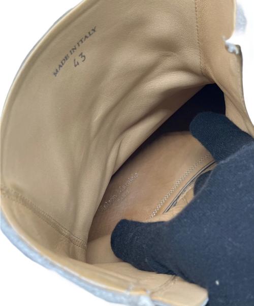 Maison Margiela（メゾンマルジェラ）Maison Margiela (メゾンマルジェラ) ショートブーツ ホワイト サイズ:43の古着・服飾アイテム