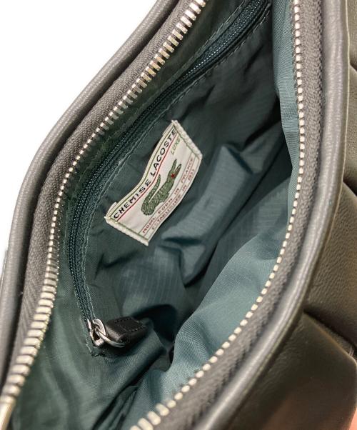 CHEMISE LACOSTE（シュミーズ ラコステ）CHEMISE LACOSTE (シュミーズ ラコステ) 2WAYバッグ ブラックの古着・服飾アイテム