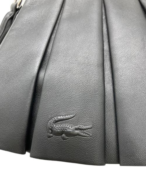 CHEMISE LACOSTE（シュミーズ ラコステ）CHEMISE LACOSTE (シュミーズ ラコステ) 2WAYバッグ ブラックの古着・服飾アイテム