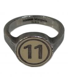 Maison Margiela（メゾンマルジェラ）の古着「シルバーリング」｜シルバー×アイボリー