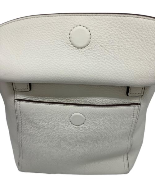 TORY BURCH（トリーバーチ）TORY BURCH (トリーバーチ) ショルダーバッグ ホワイトの古着・服飾アイテム