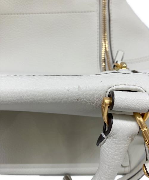 TORY BURCH（トリーバーチ）TORY BURCH (トリーバーチ) ショルダーバッグ ホワイトの古着・服飾アイテム