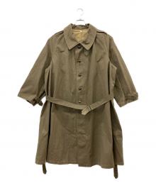 French Army（フランス軍）の古着「ロングコート」｜オリーブ