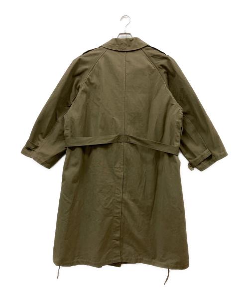 French Army（フランス軍）French Army (フランス軍) ロングコート オリーブ サイズ:不明の古着・服飾アイテム