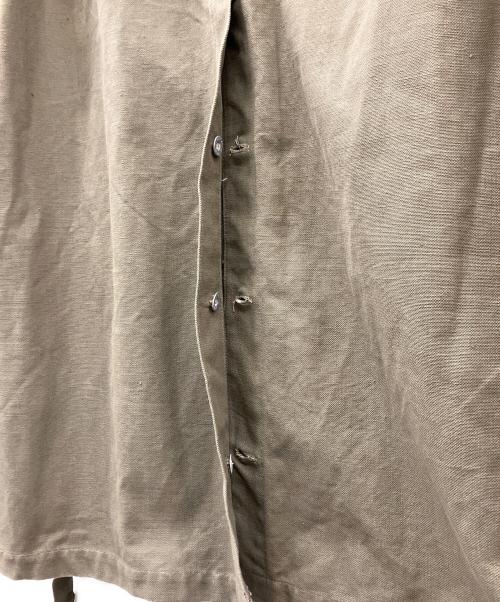 French Army（フランス軍）French Army (フランス軍) ロングコート オリーブ サイズ:不明の古着・服飾アイテム