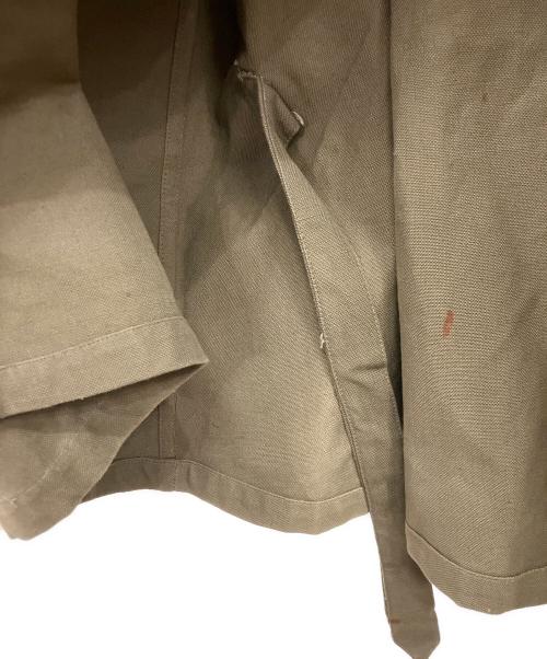 French Army（フランス軍）French Army (フランス軍) ロングコート オリーブ サイズ:不明の古着・服飾アイテム