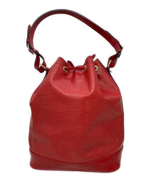 LOUIS VUITTON（ルイ ヴィトン）LOUIS VUITTON (ルイ ヴィトン) 巾着ショルダーバッグ レッドの古着・服飾アイテム